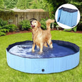 PawHut Large Folding Dog Bath Bathing Tub Puppy Dogs Pool Washer Pet