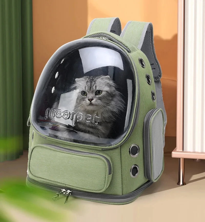 Pet Carrier Bag Outdoor Travel Backpack for Cats Small Dogs