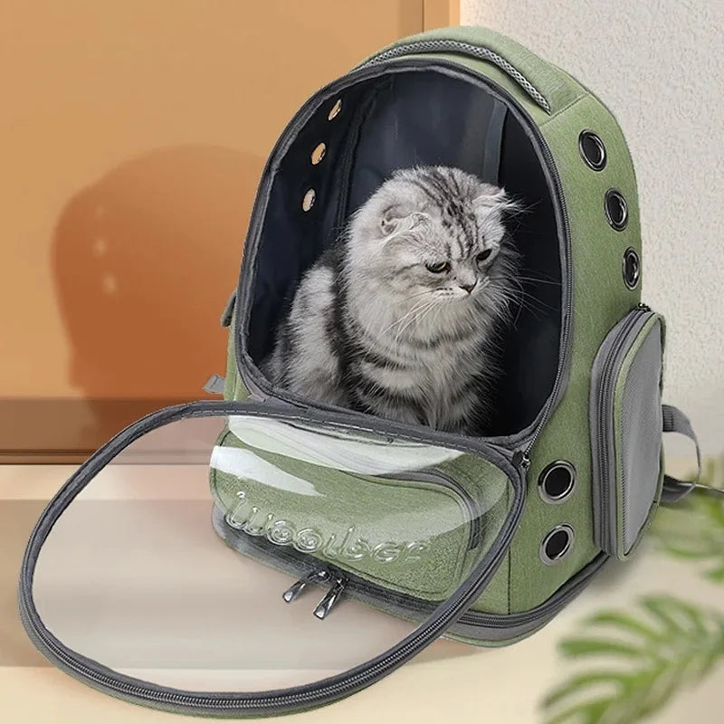 Pet Carrier Bag Outdoor Travel Backpack for Cats Small Dogs