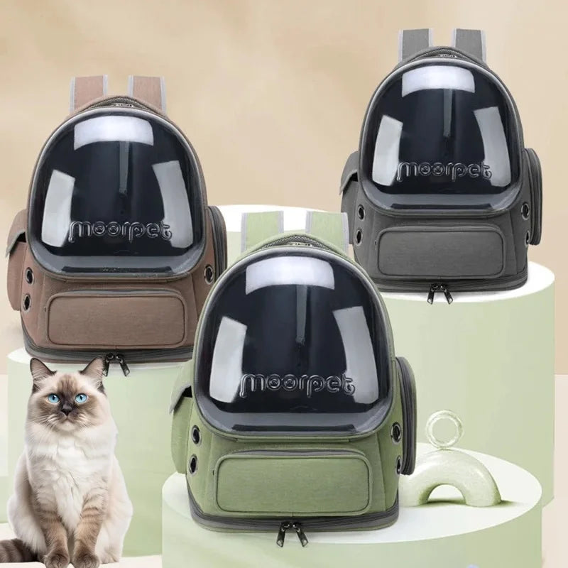 Pet Carrier Bag Outdoor Travel Backpack for Cats Small Dogs