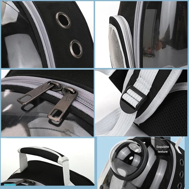 Pet Carrying Bag Space Pet Backpacks Breathable Portable